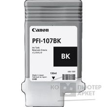 Canon PFI-107BK 6705B001 Картридж для iPF680 685 770 780 785, Черный, 130ml