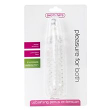 Прозрачная насадка Elephant Vibrating Penis Extension - 14 см. (229968)