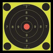 Мишень Scoot N C Self-Adhesive Targets 200 мм 6 шт + 24 наклейки для центра