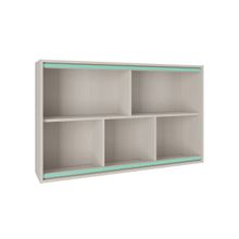 Олмеко Полка для книг Тони-7 вудлайн аруша мята ID - 310100