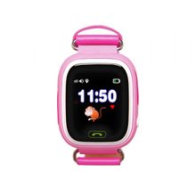 Часы Детские Smart Baby Watch Q90 С Gps-Трекером Розовый