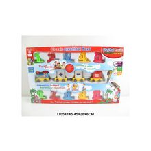 Shantou City Развивающий игровой набор "Железная дорога" Classic preschool toys