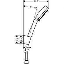 Душевой гарнитур Hansgrohe Crometta 100 Vario (26667400)