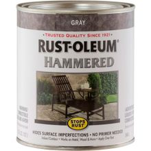 Rust-Oleum Stops Rust Hammered 946 мл серая