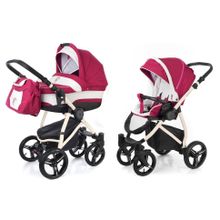 Коляска 2 в 1 Esspero Newborn Lux (шасси Beige) - Borduex