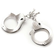 Металлические наручники Metal Handcuffs Серебристый