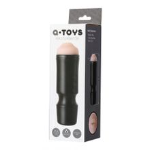 Мастурбатор-ротик A-Toys в черной колбе (119222)