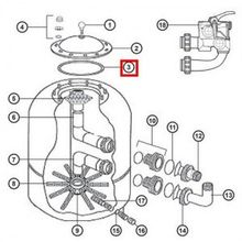 Прокладка крышки фильтра Hayward Powerline Polyester