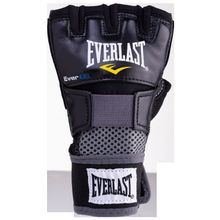 Everlast Перчатки снарядные Evergel Weight Lifting 4356BM, к з, черные серые