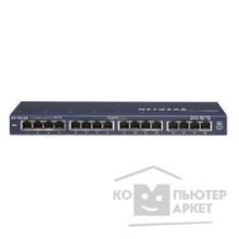 Netgear GS116GE Коммутатор 16-портовый Гигабитный с внешним блоком питания