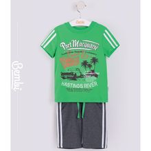 Bembi Комплект для мальчика: бриджи с полосочками и футболка КС500