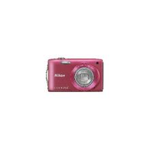 Цифровой фотоаппарат Nikon Coolpix S3300 pink