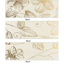 Керамическая плитка Domino Anya Dec Anya Gold Cream 3 вида рисунка декор 20х60