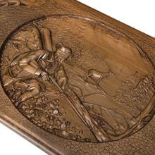 Нарды резные "Охотник-2"