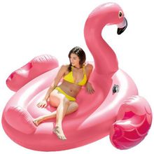 Игрушка для плавания верхом 218*211*136 см Mega Flamingo Intex (56288)