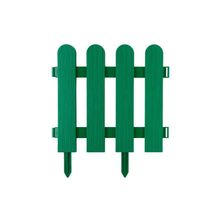 Забор декоративный зеленый Grinda "Штактник" 422209-G (29x224см)