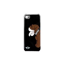 Поликарбонатный чехол на заднюю крышку для iPhone 5 Mini Hard Case Bulldog, цвет black (MNHCP5DOBL)