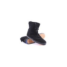 Утепленные высокие кеды женские Keds Shearling Boot Black