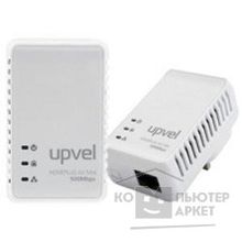 Upvel UA-251PK Комплект из 2-х PowerLine адаптеров 500 Мбит с, 1 порт 10 100 Мбит с