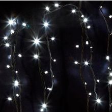 Neon-Night 315-155 Уличная светодиодная гирлянда Дюраплей LED 20 м, белый, пост свечение, провод Каучук черный