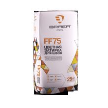 Затирочная смесь FF75 Грифель 25 кг Браер