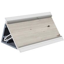 Скиф Плинтус для столешницы 3000х25х25 мм. № 101 матовый, цвет бискайская сосна ID - 291599