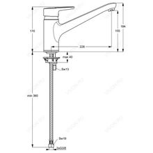 Ideal Standard Смеситель Connect B9931AA