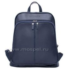 Lakestone Женский кожаный рюкзак Copley Dark Blue