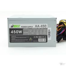 AirMax AA-450W Блок питания 450W ATX 24+4+6пин, 120mm SCP OVP OCP UVP ATX 12V v.2.3