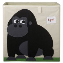 3 Sprouts Коробка для хранения 3 Sprouts Горилла (Black Gorilla SPR406). Арт. 27250 27250