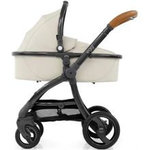 Egg Carrycot Jurassic Cream & Gun Metal Frame
