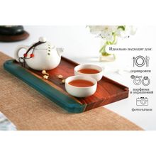 Поднос Advant, с эпоксидной смолой, 30×16×1,5 см