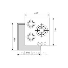 Варочная панель Lex GVG 430 BL