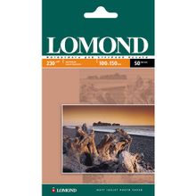 Фотобумага Lomond матовая односторонняя (0102034), 10x15 см, 230 г м2, 50 л.