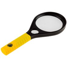 Лупа STAYER "MASTER", пластиковый корпус, 2-х 6-и кратное увеличение, диаметр 90мм
