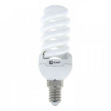 Лампа энергосберегающая FS8-спираль 7W 4000K E14 8000h  Simple |  код. FS8-T3-7-840-E14 |  EKF
