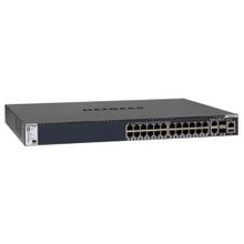 netgear (managed l3 switch (24ge+2 10gbase-t + 2sfp+ )) gsm4328s-100nes