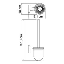 WasserKRAFT Щетка для унитаза Lippe  K-6527