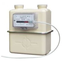 Счетчик газа Омега G4 с термокорректором Левый Газдевайс с монтажным комплектом