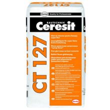 Белая финишная полимерная шпаклевка для внутренних работ Henkel Ceresit CT 127 (25 кг)