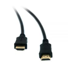 Кабель HDMI 19M-19M V1.4, 5.0 м, черный, позолоченный, блистер, Dialog (HC-A0350B)