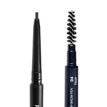 Ультратонкий карандаш для бровей #04 цвет Брюнет Provoc Svelte Precision Tip Brow Pen Noir