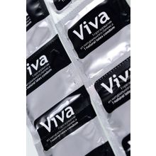 VIZIT Презервативы с точечками VIVA Dotted - 3 шт.
