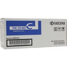 Тонер-картридж KYOCERA TK-5140C (1T02NRCNL0) для P6130cdn M6x30cdn, голубой (5000 стр.)