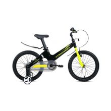 Детский велосипед FORWARD Cosmo 18 черный зеленый (2020)