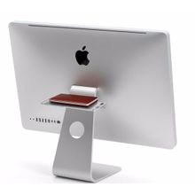 Универсальная небольшая полка Twelve South BackPack для iMac (крепится на ножке). Цвет серебряный  12-1302