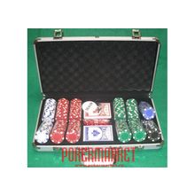 Набор для игры в покер DICE 300 (300 фишек без номинала)"