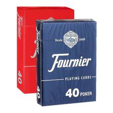 Карты "Fournier no 40 (2 standard index) red blue"