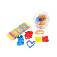 Smile Kids Пластилин Smile Kids, 130гр, 12 цветов(неон), 6 формочек, артикул SK-130NE M (унисекс)