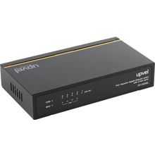 Коммутатор  UPVEL   UP-215SGE   5-port Gigabit Ethernet PoE+ Switch (4UTP 10 100Mbps PoE  +  1UTP  10 100Mbps)
